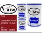 Preview: Ford, Laser Red Pearl Metallic Tricoat, E9 / M6688 / M6898: 500ml Lackdose + 500ml Klarlack + 250ml Härter - Set, von ATW Autoteile West.